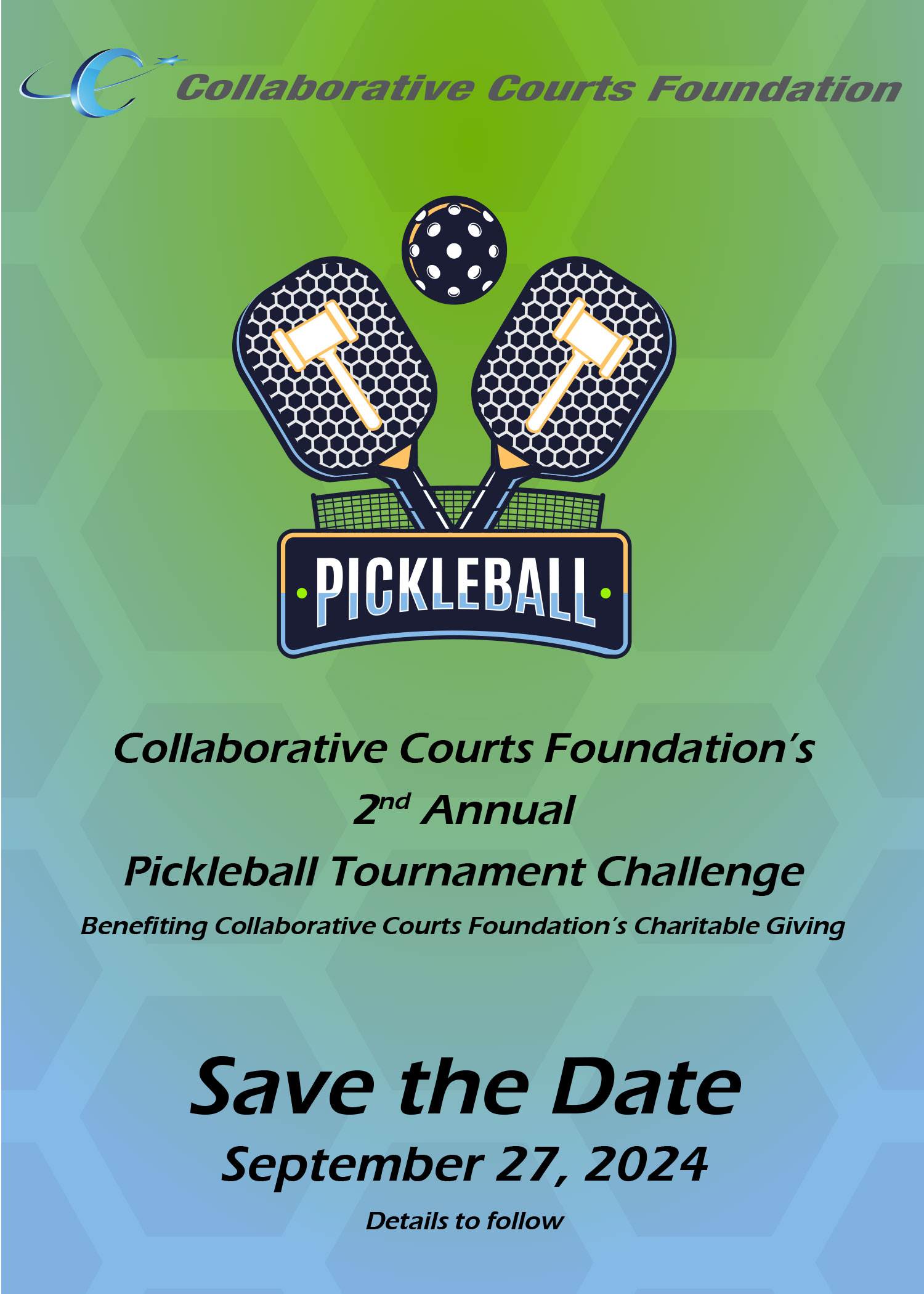 2nd Annual CCF pickleball tournament
